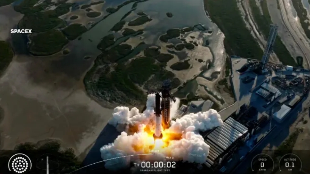 پرتاب نسخه ۲ موشک غول‌پیکر استارشیتپ